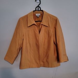 Gold Coldwater Creek Jacket